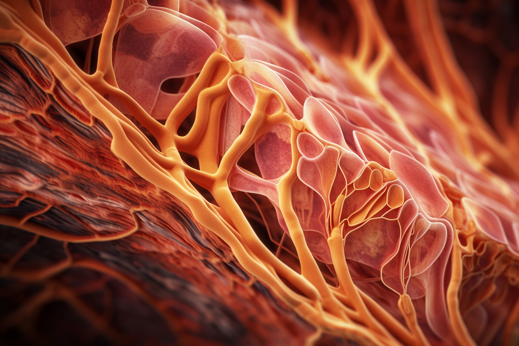 3d illustration of muscle fiber | RAD Roller Hungary